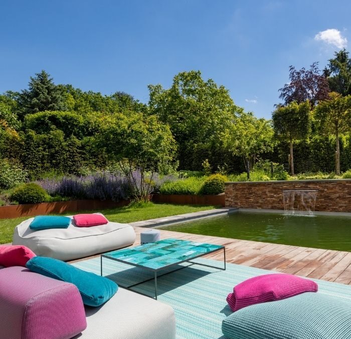 Referenzprojekt Familiengarten mit Naturpool - Schmahl - Gartenbau Gärtner von Eden Rhein-Main-Taunus